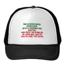 John 3:16 Afrikaans Hat