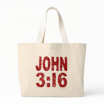 JOHN 3:16 CANVAS BAGS