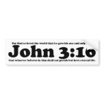John 3:16 bumper stickers