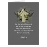 John 3:16 greeting card