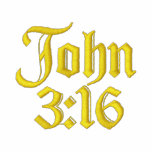 John 3:16 embroidered shirts