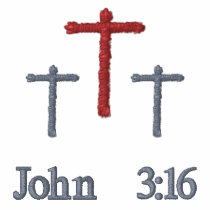 John 3:16 - Embroidered Shirt