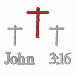 John 3:16 - Embroidered T-Shirt embroidered shirts