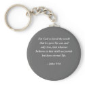 John 3:16 keychains