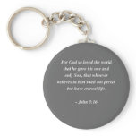 John 3:16 keychains