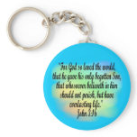 John 3:16 keychains