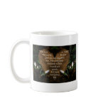 john 3:16 king james on heart leaf coffee mug