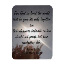 John 3:16 Magnet