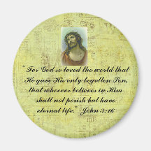 John 3:16 magnet