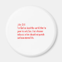 John 3:16 magnets