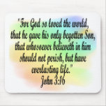 John 3:16 mouse pads