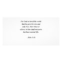 JOHN 3:16 photo cards