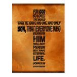 John 3:16 Postcard