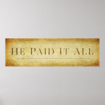 John 3:16 poster