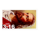 John 3:16 revised business cards