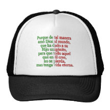 John 3:16 Spanish Mesh Hat