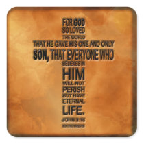 John 3:16 Sticker