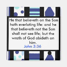 John 3:36 magnet