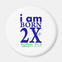 John 3:3 magnet