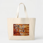 John 4:18 Textured Ransom Note Canvas Bags
