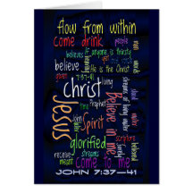 John 7:37-41 Dark Water Cards