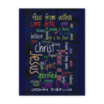 John 7:37-41 Dark Water Postcards