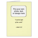 JOHN 8:12 CARDS