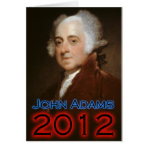John Adams 2012 Poster Card