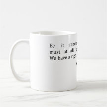 John Adams and Liberty Mugs