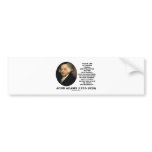 John Adams Facts Are Stubborn Things Evidence bumper stickers