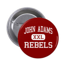 John Adams - Rebels - High School - Cleveland Ohio Buttons