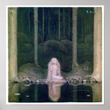 John Bauer ( 1913 ) Tuvstarr  Poster