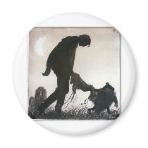 John Bauer Kylskåpmagneter