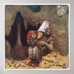 John Bauer - Mother Love - Troll Poster posters
