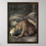 John Bauer Princess Bellas Golden Adventure Poster