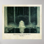 John Bauer Princess Tuvstarr Looking For Her Heart posters