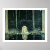 John Bauer Princess Tuvstarr Looks For Her Heart