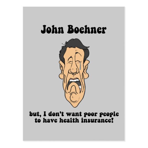John Boehner Postcard