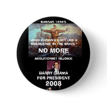 JOHN BROWNS BODY - SPELLED RIGHT PINBACK BUTTONS