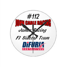 John Cable & James Racing Clock
