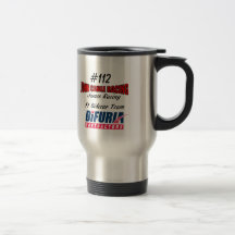 John Cable & James Racing Travel Mug