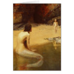John Collier - The Land Baby GC Greeting Card
