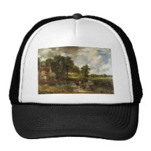 John Constable Hay Wain Trucker Hats