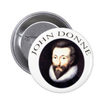 John Donne Pinback Buttons