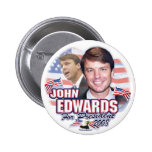 John Edwards for President 2008 Button