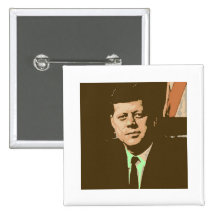 John F Kennedy Buttons