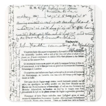 John Franklin's Message Sticker