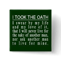 John Galt Oath buttons