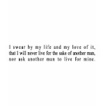 John Galt Oath shirts