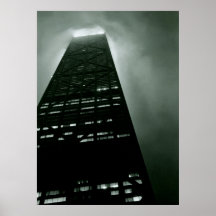 John Hancock Building Chicago Illinois Posters